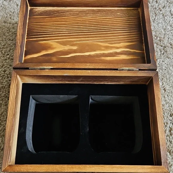 Harley-Davidson Whisky Glasses, Set Of 2 With Box - Picture 6 of 6